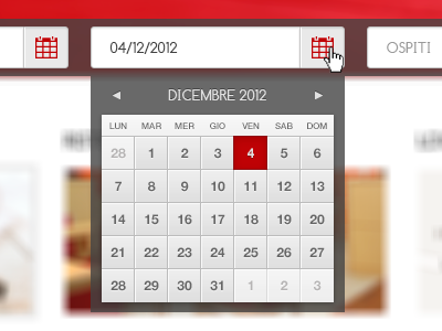 Booking Calendar booking calendar hotel month table ui