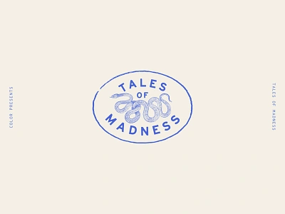 Tales of Madness branding design illustration logo typography vector