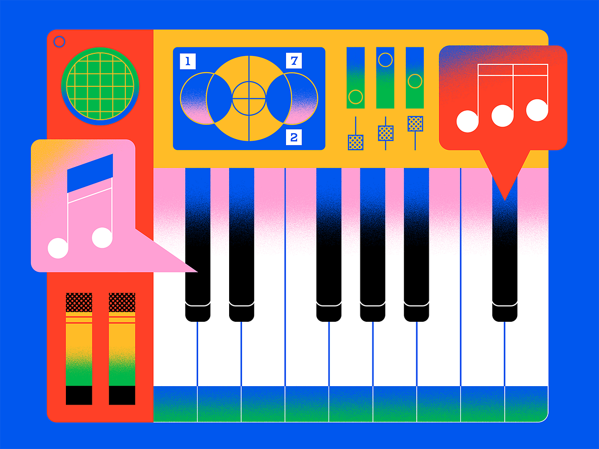 Electronic Keyboard designs, themes, templates and downloadable graphic ...