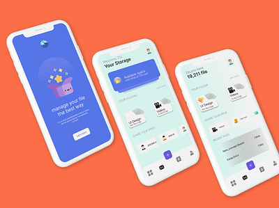 File Manager design file file manager gallery graphic design maanger picture storagenapp ui ux
