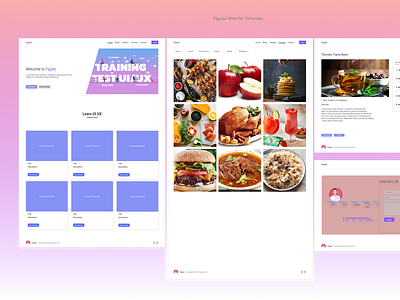 Figzee UI UX Tutorials Website courses design free course graphic desing logo picture project ui ux ui ux toturials