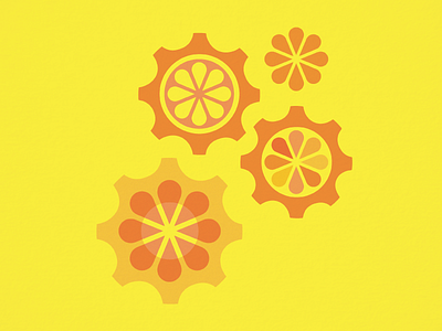 Little orange gears