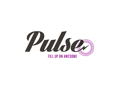 Pulse 2 awesome block letters branding fill lettering logo mood board packaging pattern pulse typography