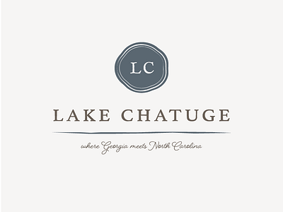 Lake Chatuge branding city digital ads georgia lake logo logomark mountains north carolina outdoors visit website