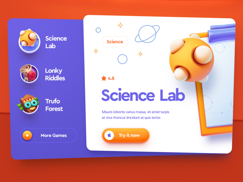 Bomcom Apps / Web site design 3d character neumorphism ux ui flat sketch vector logo metal game illustration web icon design