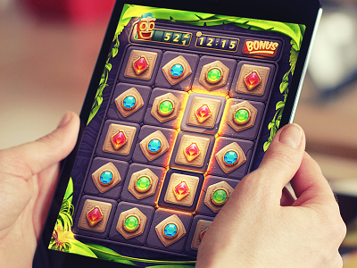 iOS Game / Match3! arcade bonus game gem gold ios ipad iphone match3 puzzle