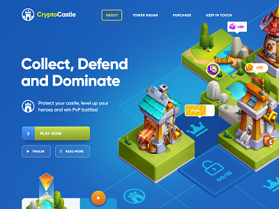 Crypto Castle / Gaming platform / NFT