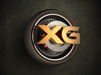 XG Tuning brakes car hard icon logo media metal rotor steel tuning turbine wheel