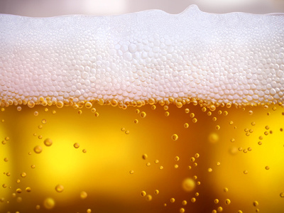 Beer beer bubble color cream drink foam glass illustration light photoshop