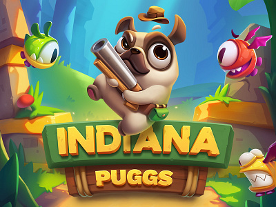 iOS Game  / Indiana Puggs