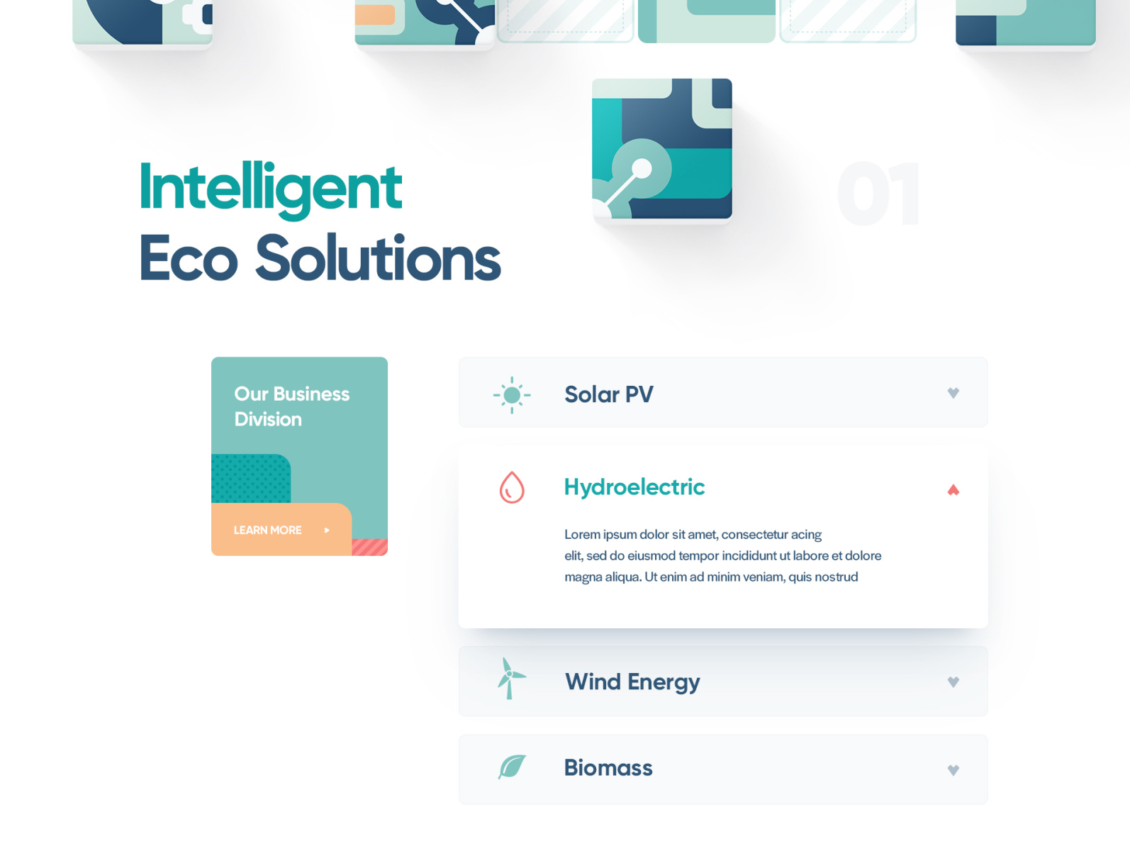 Creon / Eco Solutions icon app ios site motion animation vector ux ui typography illustration web design