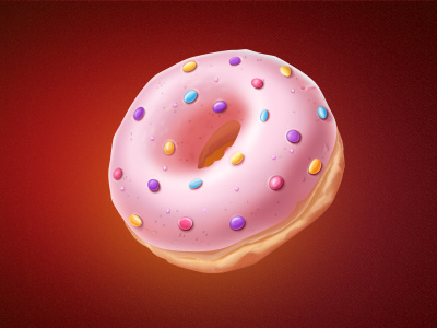 Donut by Mike | Creative Mints on Dribbble