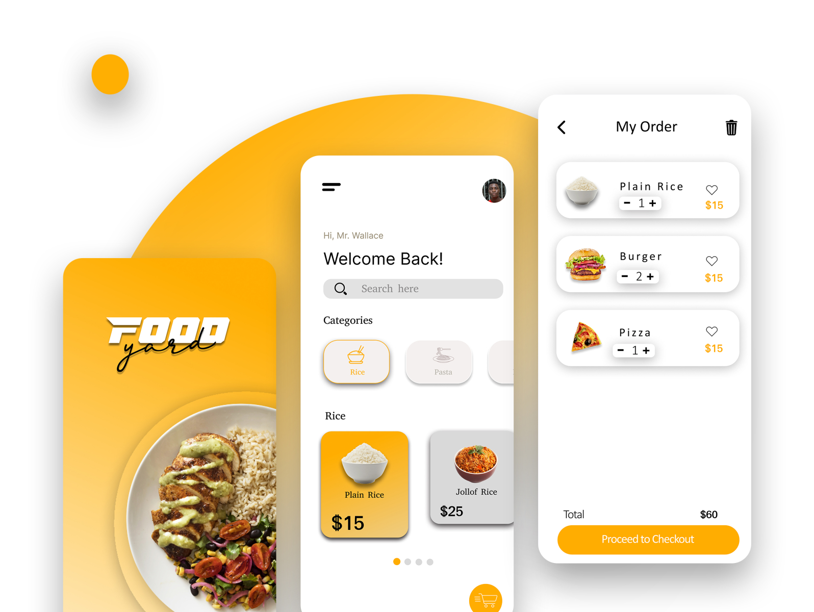 Food yard design by Stanley Owureku Peprah on Dribbble