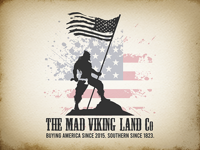 Powerful Logo for The Mad Viking Land