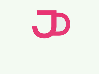 Very Simple Minimalist J+D Logo Design branding design graphic design hand drawn illustration logo logo design premium simple logo sketch typography vector