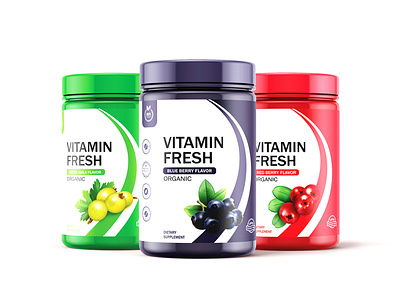 Supplement label design