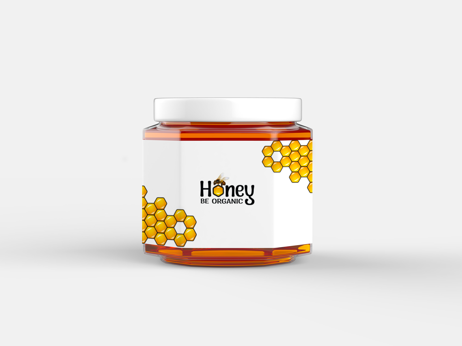 Honey jar label design by Rashed Khan on Dribbble