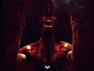 Unleash Your Anger anger darkness digitalart first design first shot hello photomanipulation red shot texture welcome