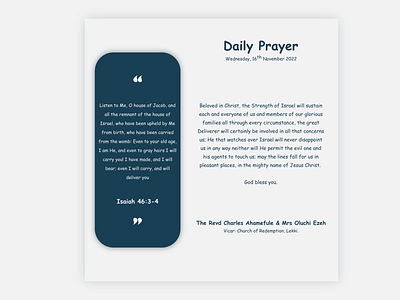 Daily Prayer Design design flyer design graphic design inkscape