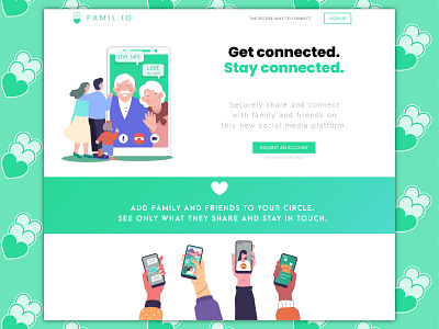 FAMIL.IO: Landing Page