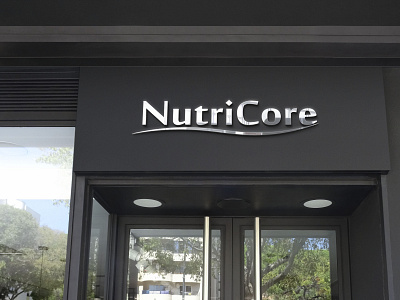 NUTRICORE MOCKUP graphic design health logo nutrition pharma