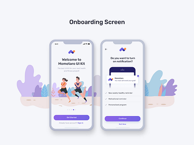 Fitness UI kit Redesign