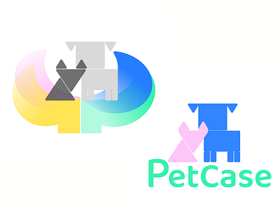 Logo for PetCase(company that helps disabled animals)