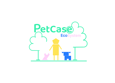 PetCase EcoSystem design logo