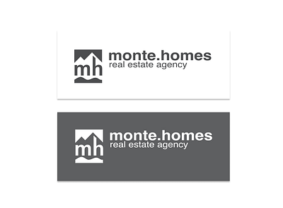 Logo for Monte.Homes design logo