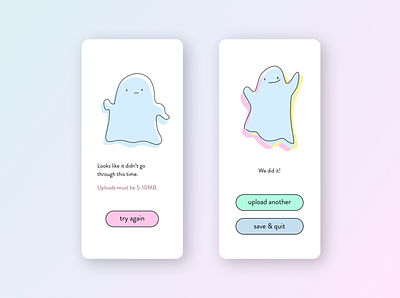 Flash messages - Error & Success for DailyUI 011 011 button dailyui dailyui011 design error flash ghost help with errors heuristics message mobile responsive save screen success try again ui ux