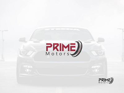 prime motor logo design