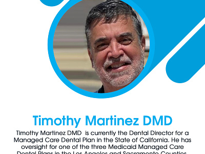 Timothy Martinez DMD | Dental Director Industry: Dental Plans dental director dental industry dental plans