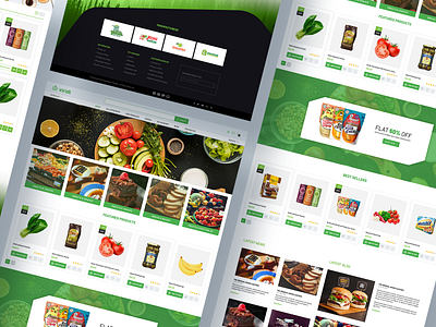 Grocery Themes branding graphic design grocery themes themes ui web design