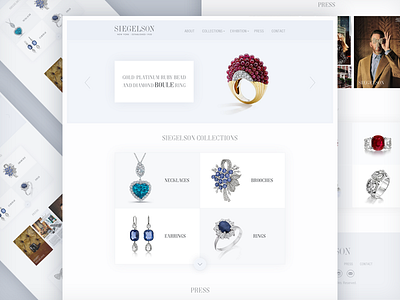 Luxury Website Design design good psd template ui