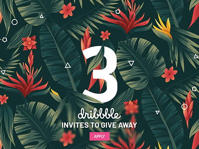 Dribbble invitations