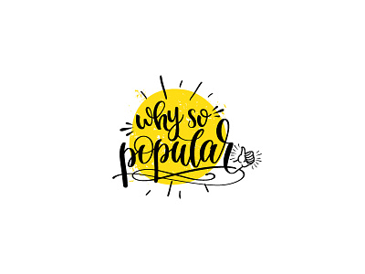 Whysopopular logo logo design social media