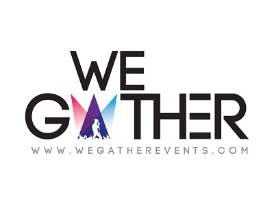 Wegather Logo branding design events icon identity illustration logo mark