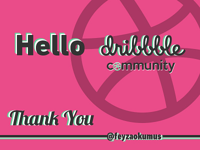 Hello Dribbble :) dribbble