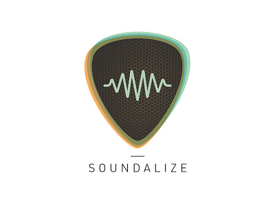 Soundalize logo design logo music