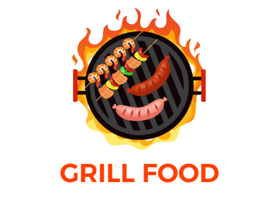 Grill food transparent background logo grill foods logo restaurent logo