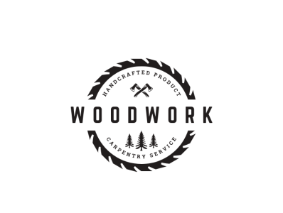 Woodwork transparent logo design logo wood company logos wood products logo