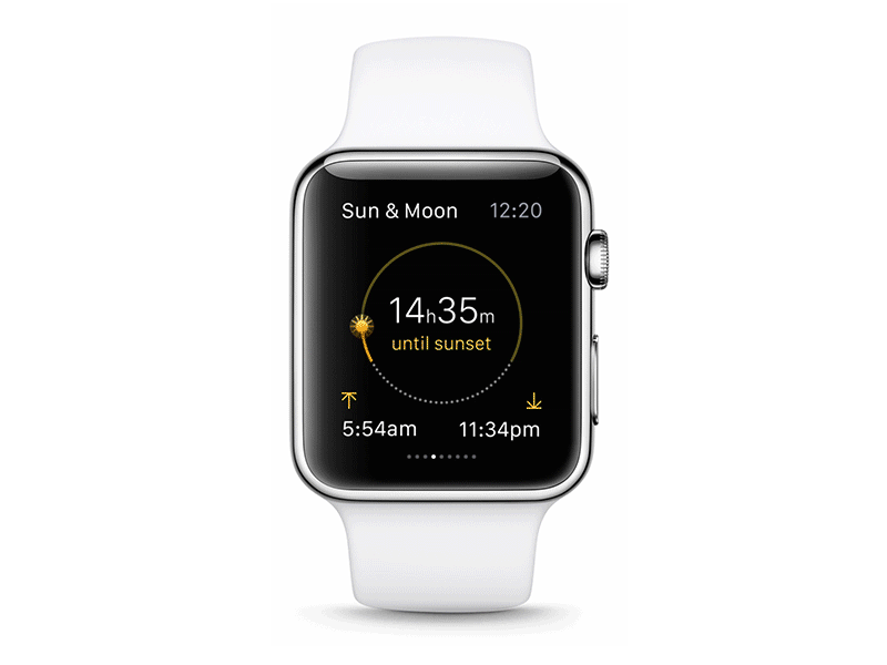 The Weather Channel Apple Watch OS app by fantasy!