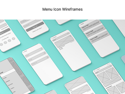 Wireframes design login mobile app signup ui ux wireframes