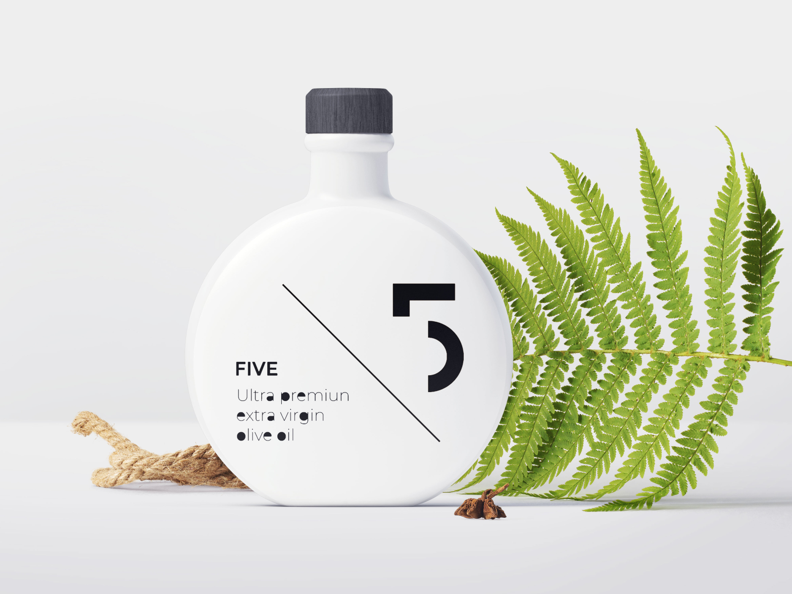 White Oil Bottle Label Mockup By Anuj Kumar On Dribbble   1  1  4x 