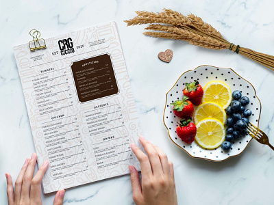 Prime Restaurant Menu PSD Templates