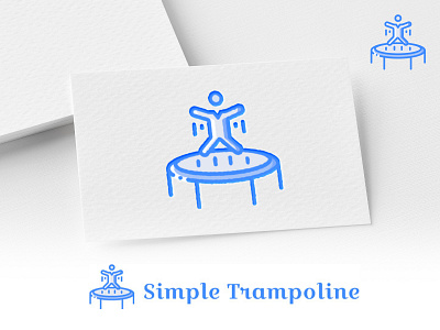 Simple Trampoline Logo