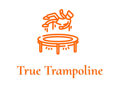 True Trampoline Logo branding business design logo logo design logodesign logos vector