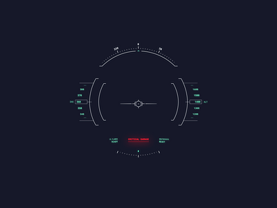 HUD aviation interface