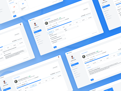 Investor's Project Dashboard branding dashboad funds invest investments investor light mode logo payment product design progress bar projects saas ui ux web app