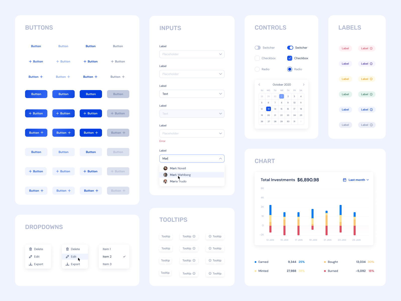 Ui components